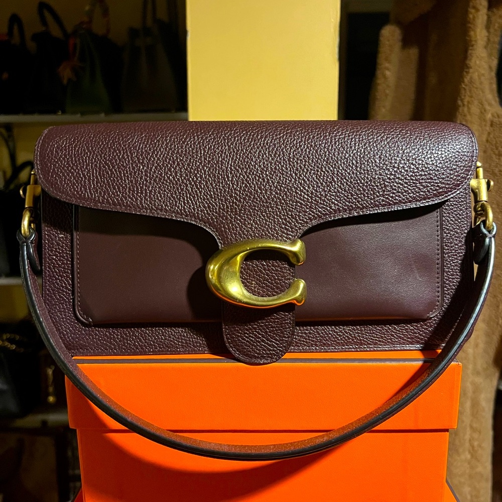 Coach Tabby 26 Oxblood